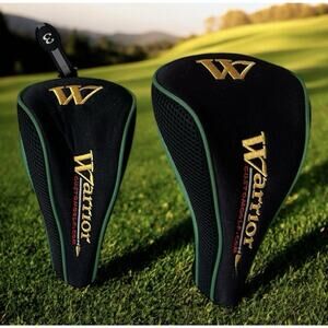 Warrior Driver & 3 Wood Fairway Golf Club Headcover Head Cover Golfing Lot 2